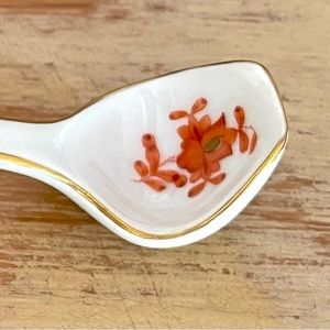 Herend Chinese Bouquet Rust Mustard Spoon | Ladle